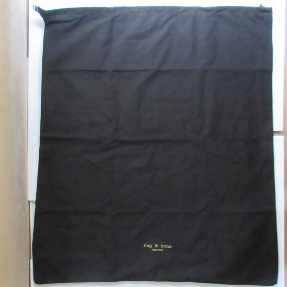 rag & bone Drawstring Dustbag Dust Bag 27" X 24" Extra Large Travel Storage NEW